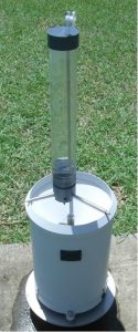 フィジーで使用されている雨量計